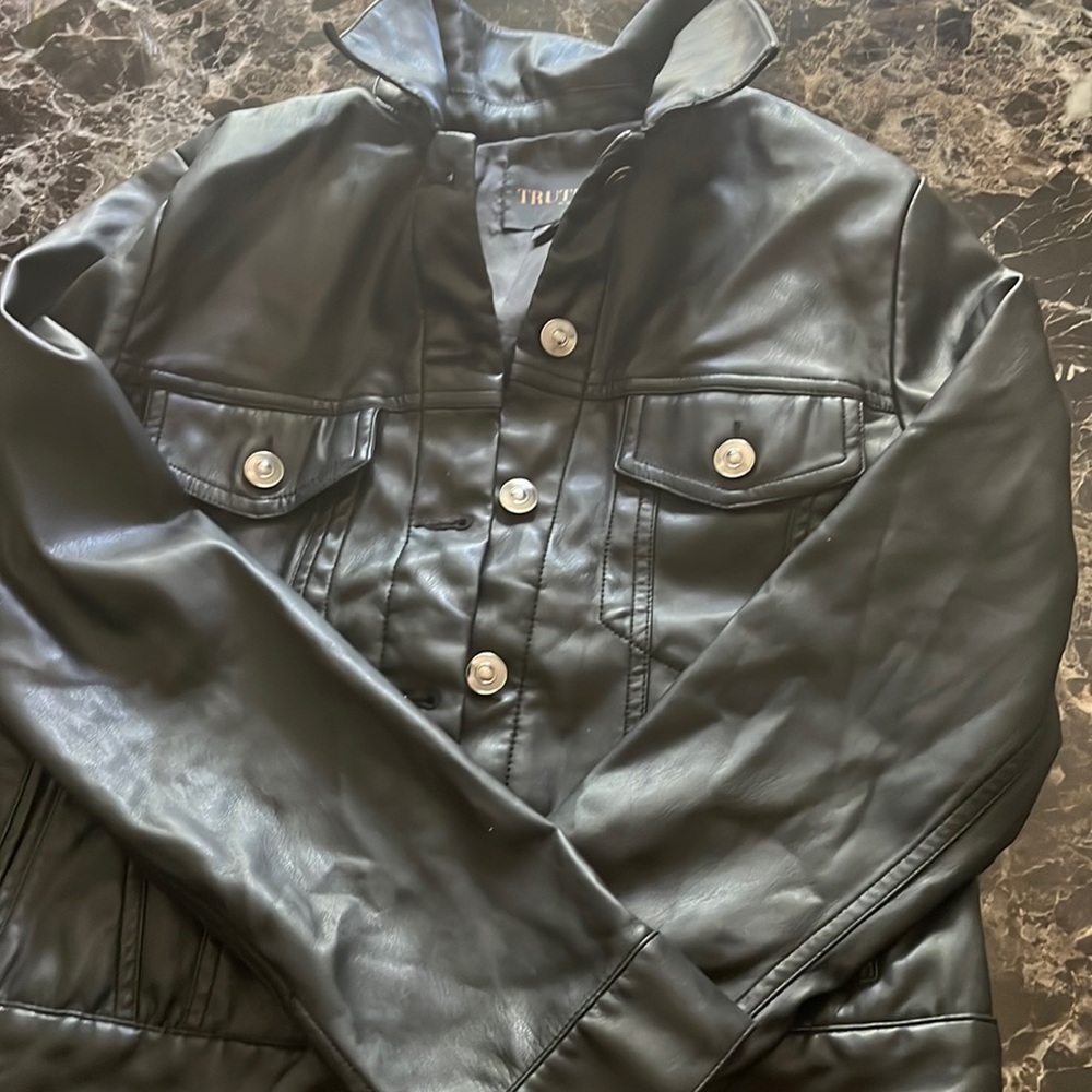 Truth by republic leather jacket